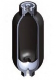 Балонный гидроаккумулятор серии HTR 210 объемом 0,35 литра
